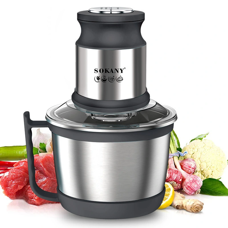 SOKANY SK-7027 Electric Chopper with 800W Power and 3L Capacity 1