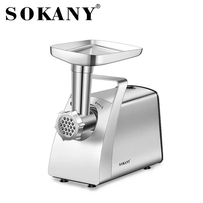 SOKANY SK-06001 ет тартқышы 2400 Вт қуаты және тағамдық материалдар 1