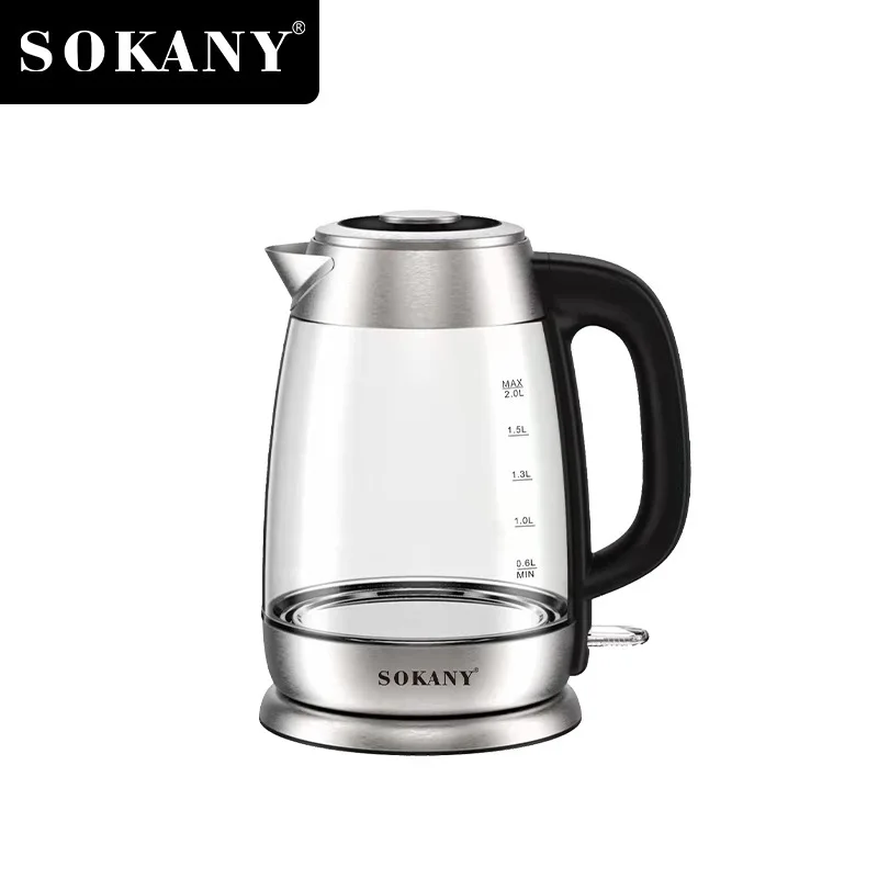 Чойники барқии SOKANY SK-SH-1069 бо иқтидори 2000 Вт ва иқтидори 2 л 1