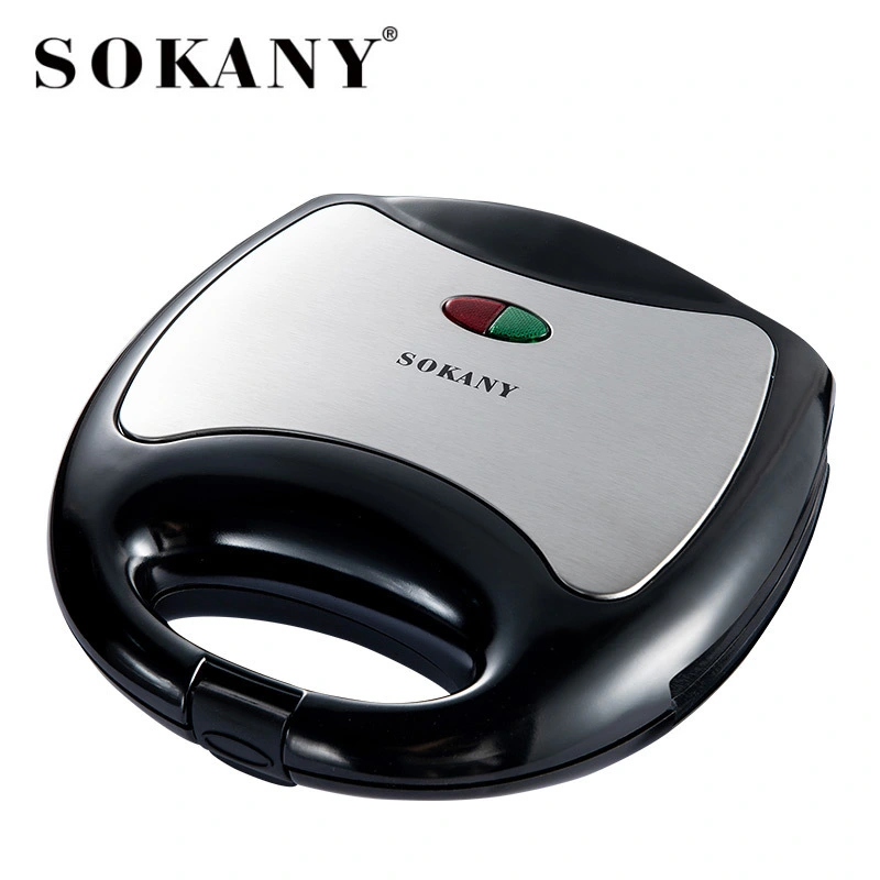 SOKANY KJ-102 sendviç istehsalçısı, yapışmayan örtüklü lövhə və termostat nəzarəti ilə 1