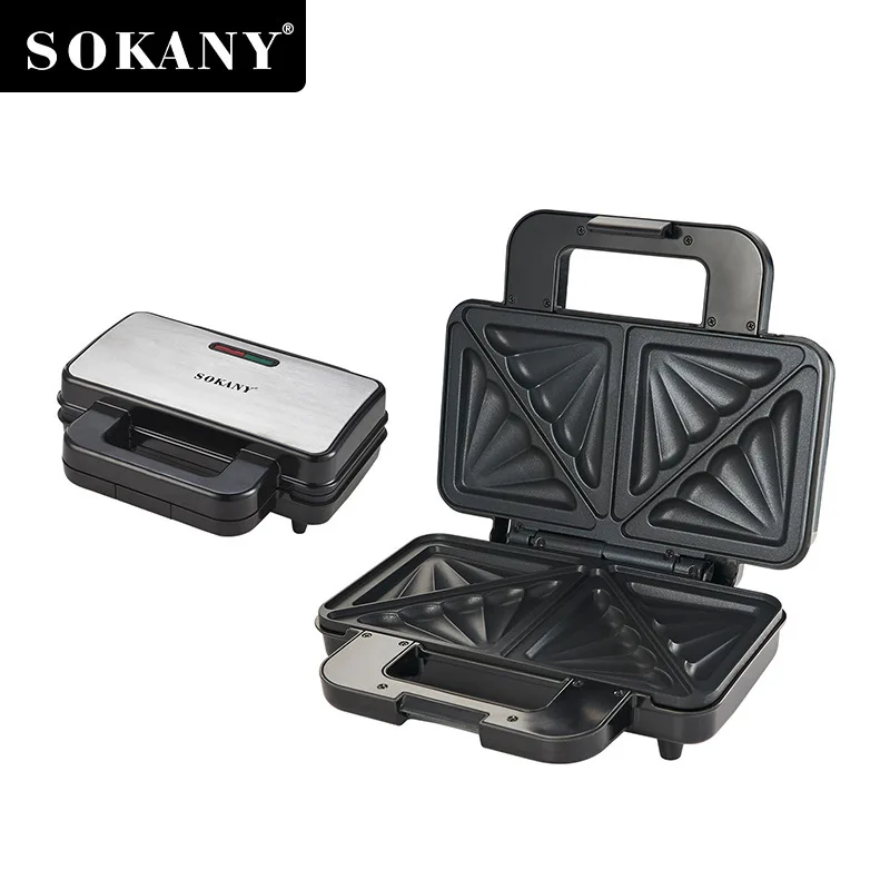 SOKANY SK-08001 İstiliyədavamlı Plastik Gövdə və 1000W Gücü ilə Yapışmayan Qril 1