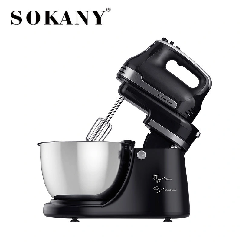 SOKANY KF-9521 საზაფხულო მანქანა 4.2 ლიტრიანი მბრუნავი უჟანგავი ფოლადის თასით და 800 ვტ სიმძლავრით 1