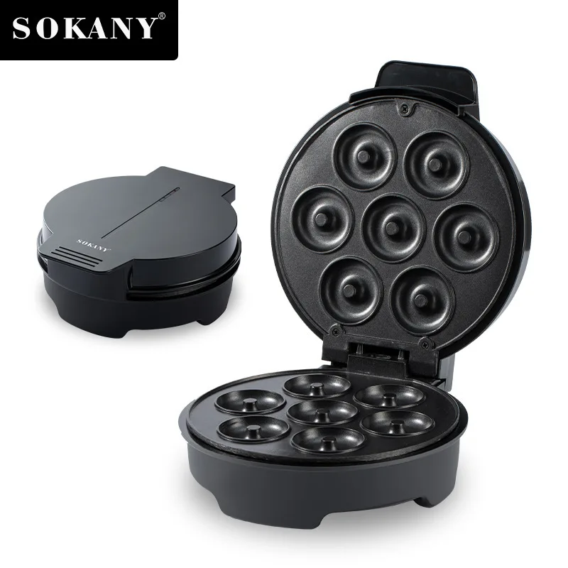 SOKANY SK-08018 1200 Вт қуаты және ыстыққа төзімді корпусы бар ықшам жабыспайтын гриль 1