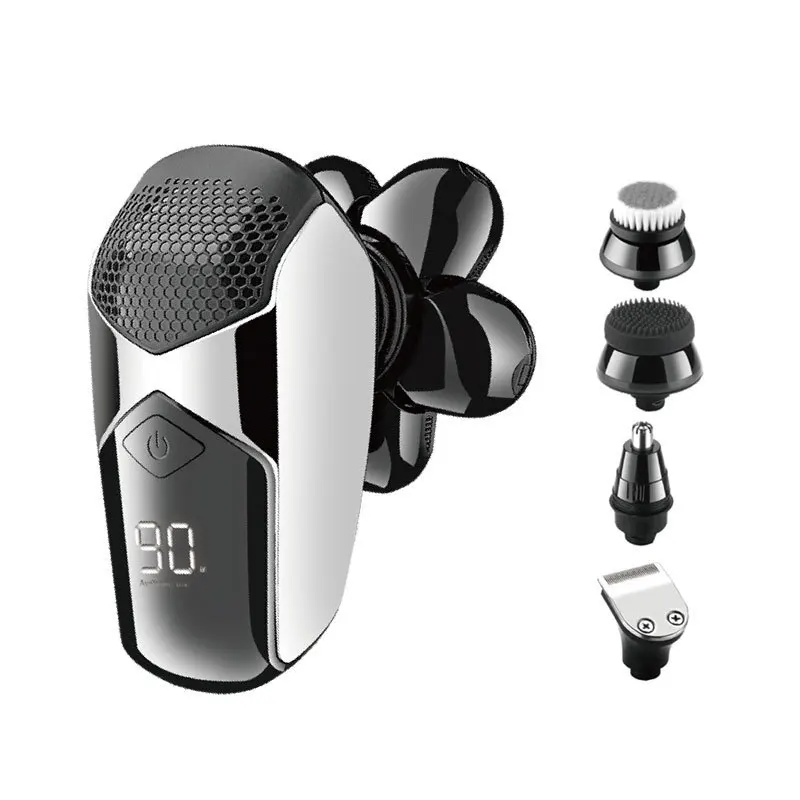 SOKANY SK-386 6 қыратын бастары және 800 мАч батареясы бар кәсіби ерлерге арналған күтім жинағы 1