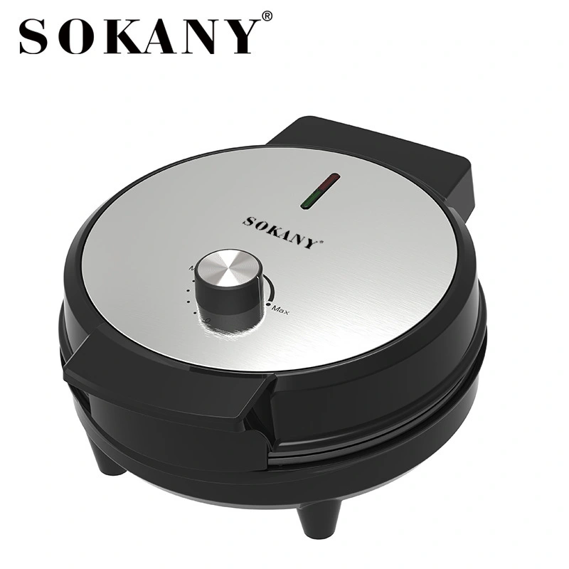 Máquina de waffle SOKANY KJ-505 com placa antiaderente e proteção contra superaquecimento 1