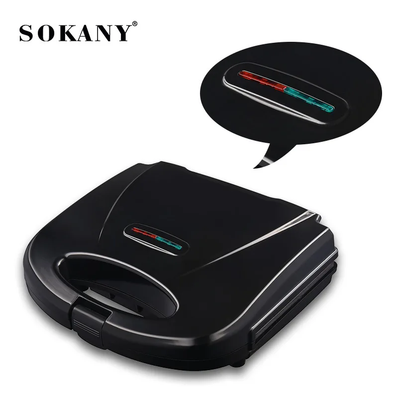 SOKANY SK-128 750 Vt Gücü ilə Yığcam Yapışmayan Sandviç Hazırlayan 1