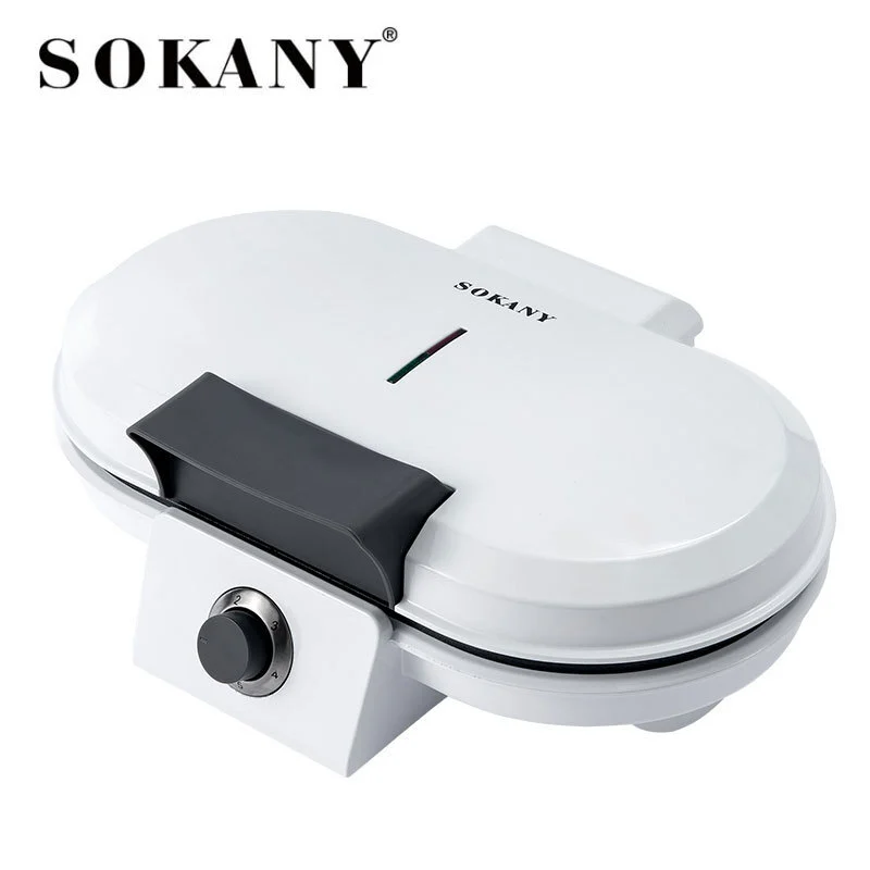 SOKANY KJ-510 Waffle Maker with Adjustable Temperature and Non-Stick Coated Plate 1