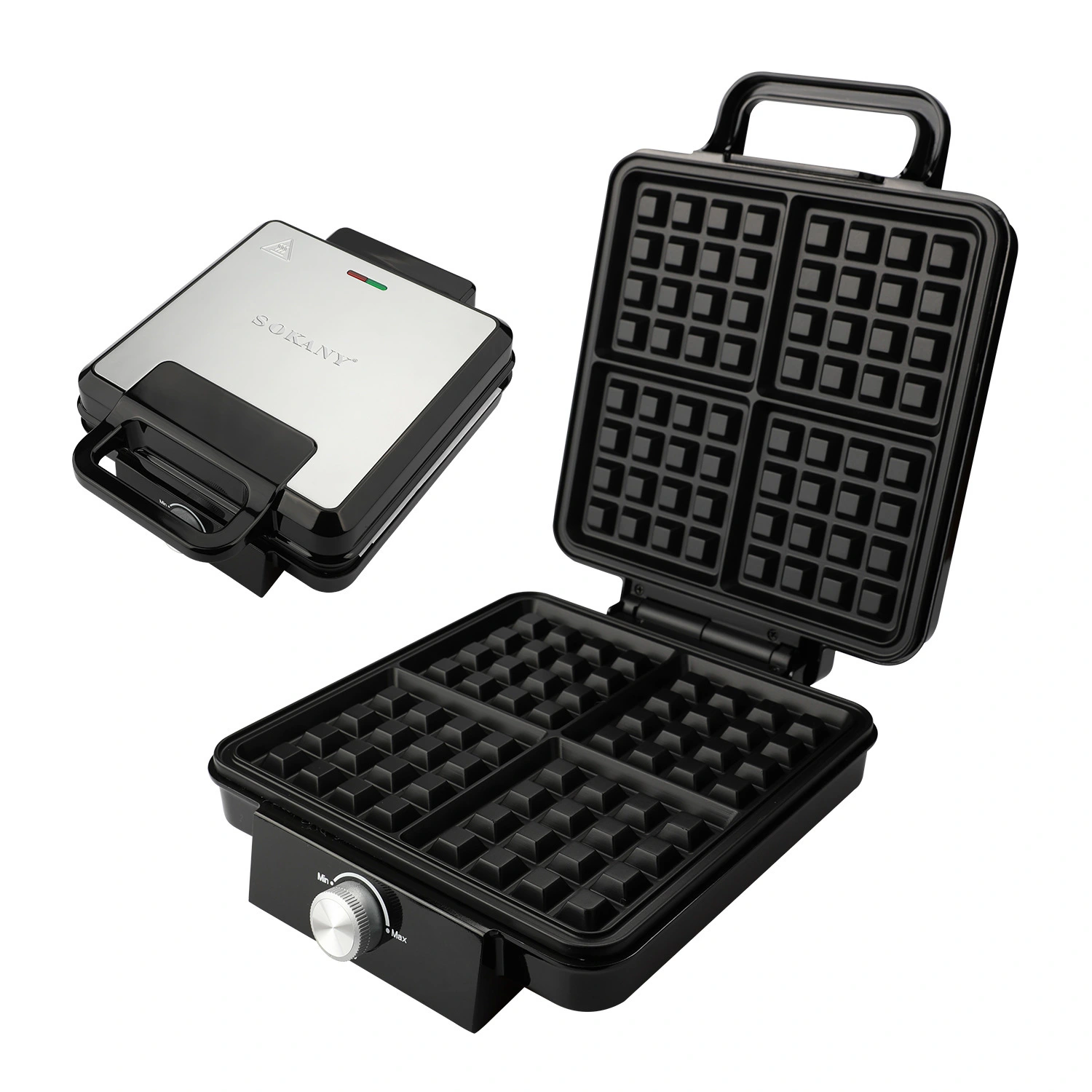 SOKANY SK-08031 Compact Non-Stick Grill with Heat-Resistant Body 1