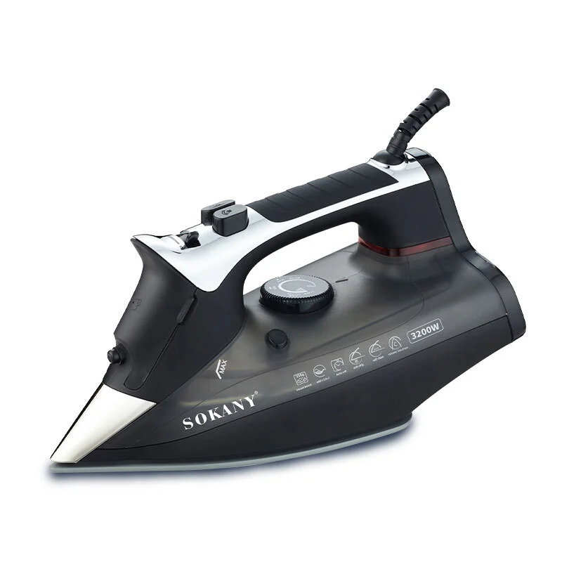 SOKANY SK-11028 Steam Iron with Ceramic Soleplate and 400ml Water Tank 1