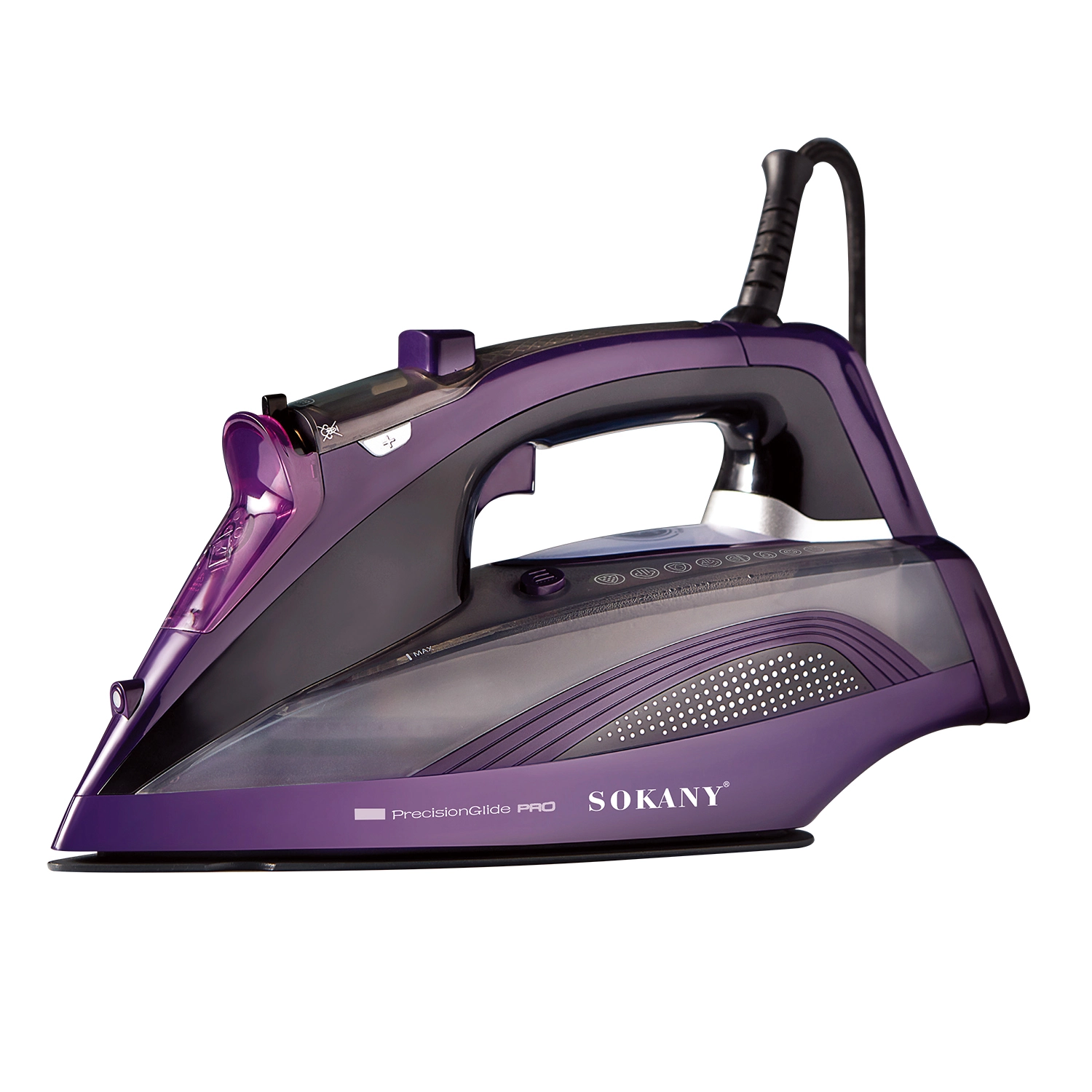 SOKANY SK-11031 бу үтік, табаны керамикалық және 400 мл су ыдысы 1