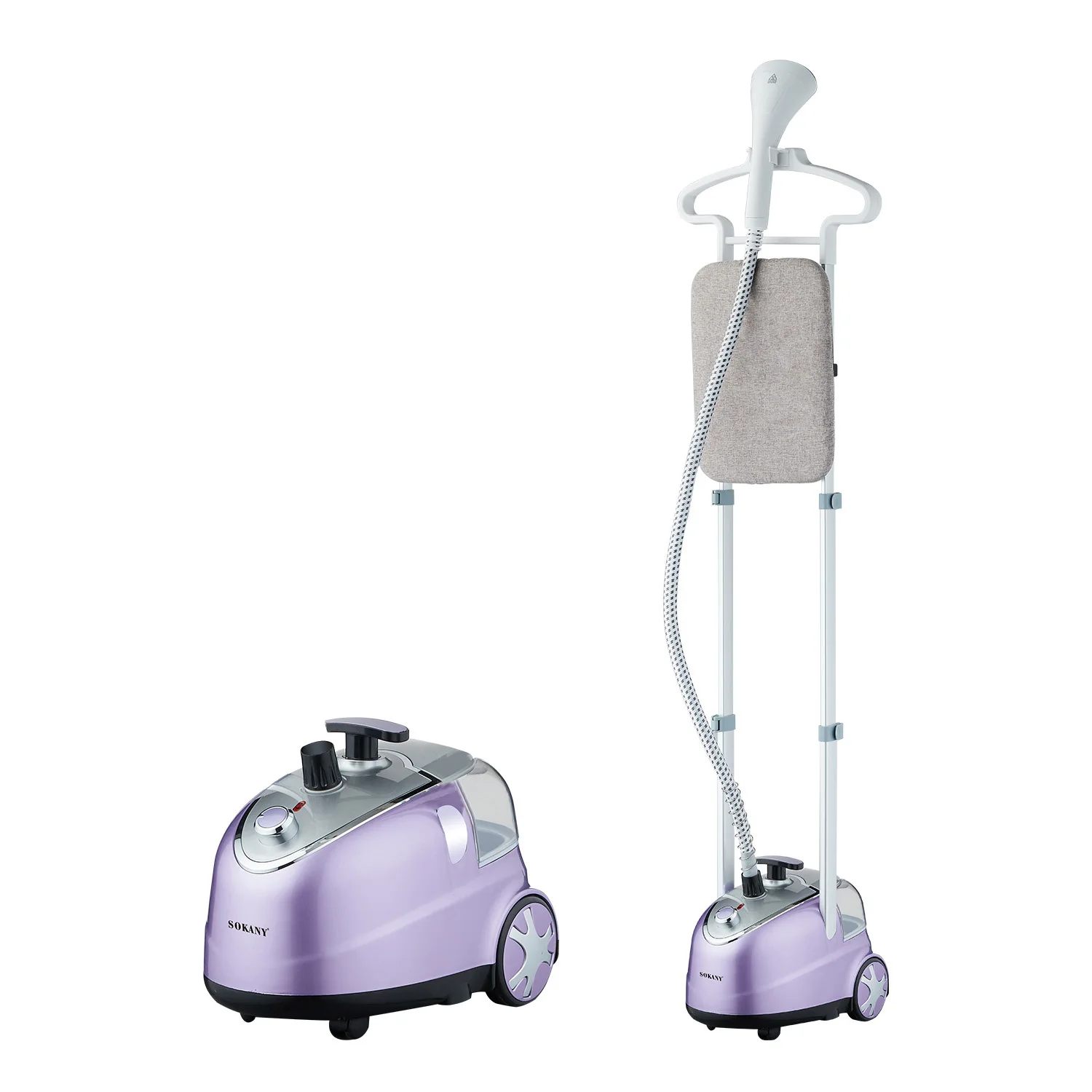 SOKANY SK-12007 2,0 л резервуармен және 45 минуттық үздіксіз бумен кәсіби киім пісіргіш 1