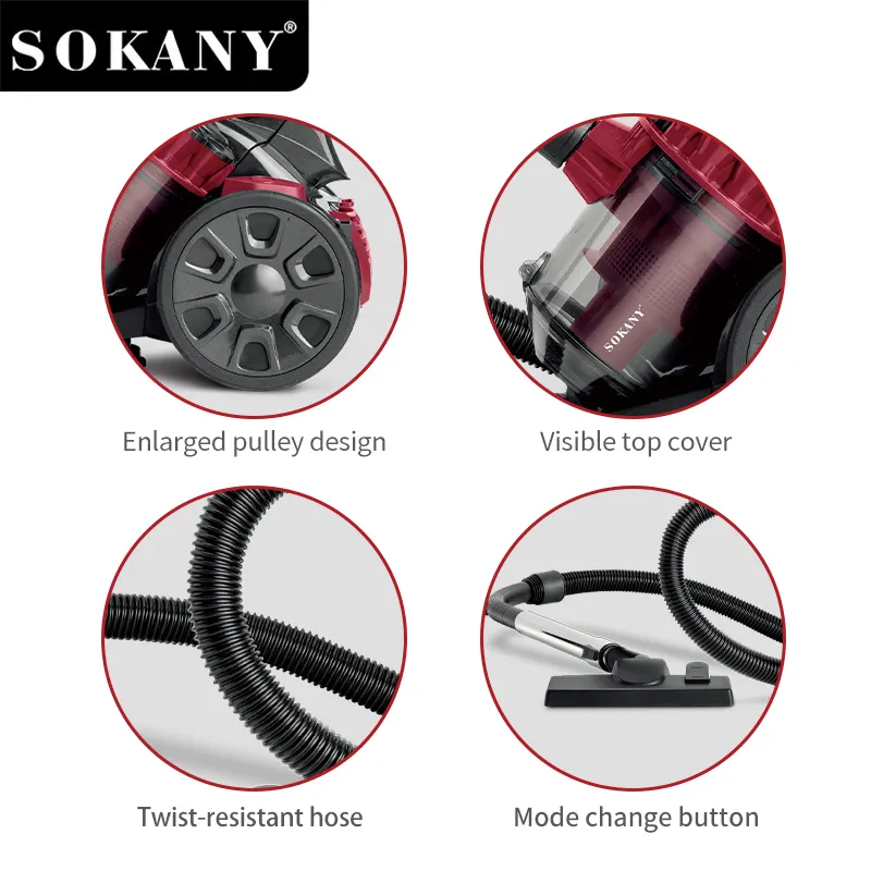 მტვერსასრუტის დიდი რაოდენობით შეძენა EXW Yiwu-ში სრული გადახდა გადაზიდვამდე (30% წინასწარ) 3