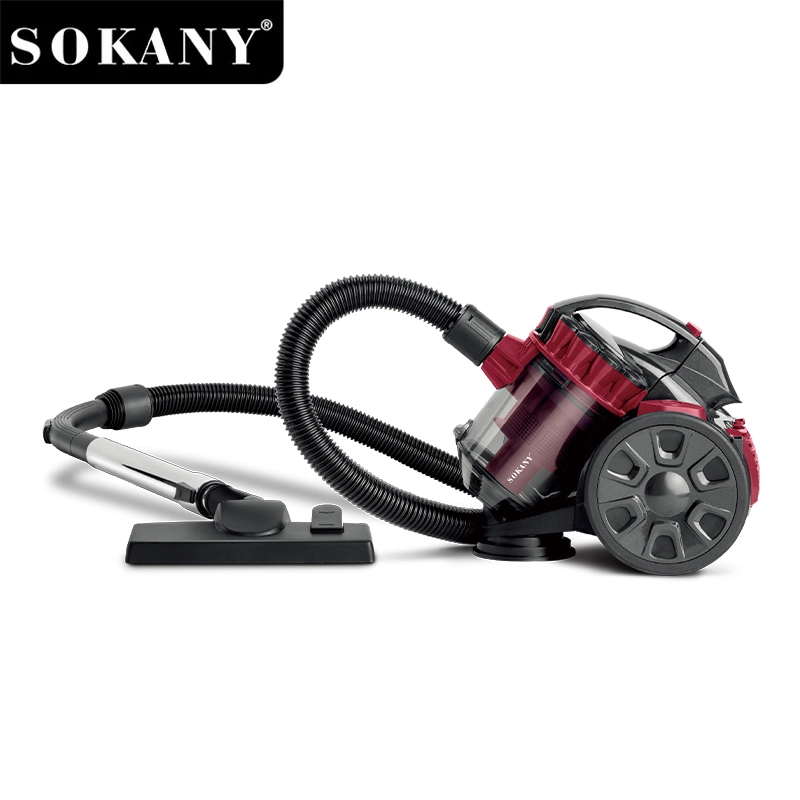1.5L kir bardağı ve yıkanabilir filtreler ile Sokany SK-13002 Siklonik Emme Vakumu 1