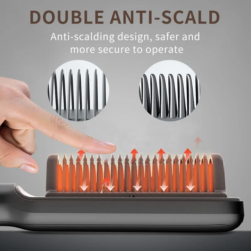 SOKANY Hair Straightener Brush Company and the Rest Payment Before Shipment.) Hair Straightener Brush Company Wholesaler 8