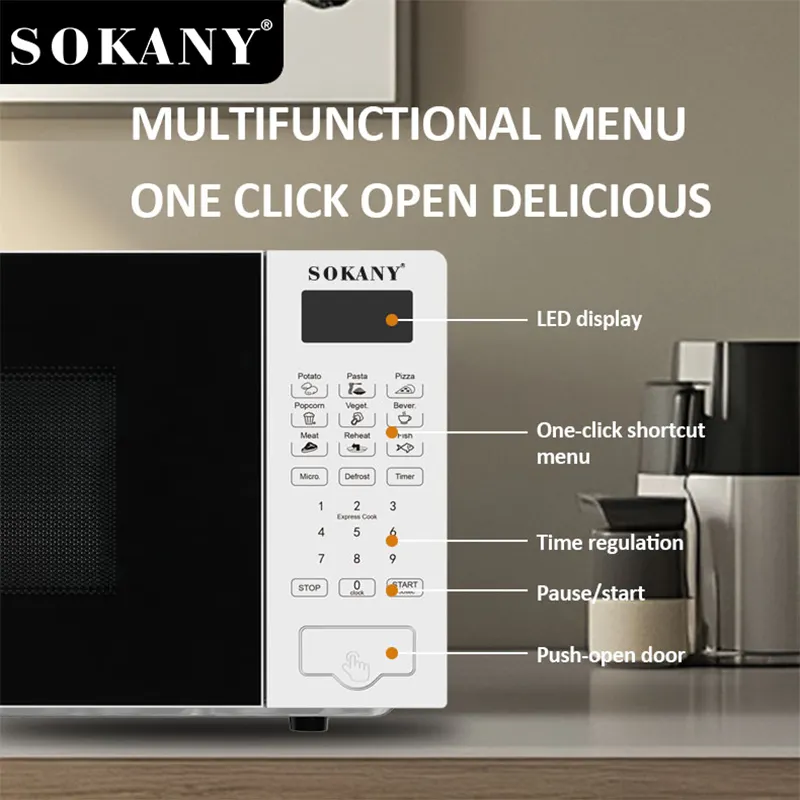 მიკროტალღური ღუმელის უფასო სასწავლო სერვისი საბითუმო - SOKANY 3