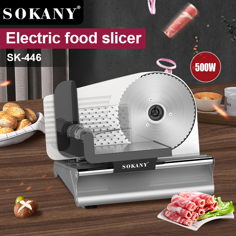 SOKANY Custom Stainless Steel Electric Food Slicer Factory
