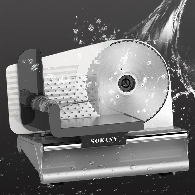 SOKANY Custom Stainless Steel Electric Food Slicer Factory