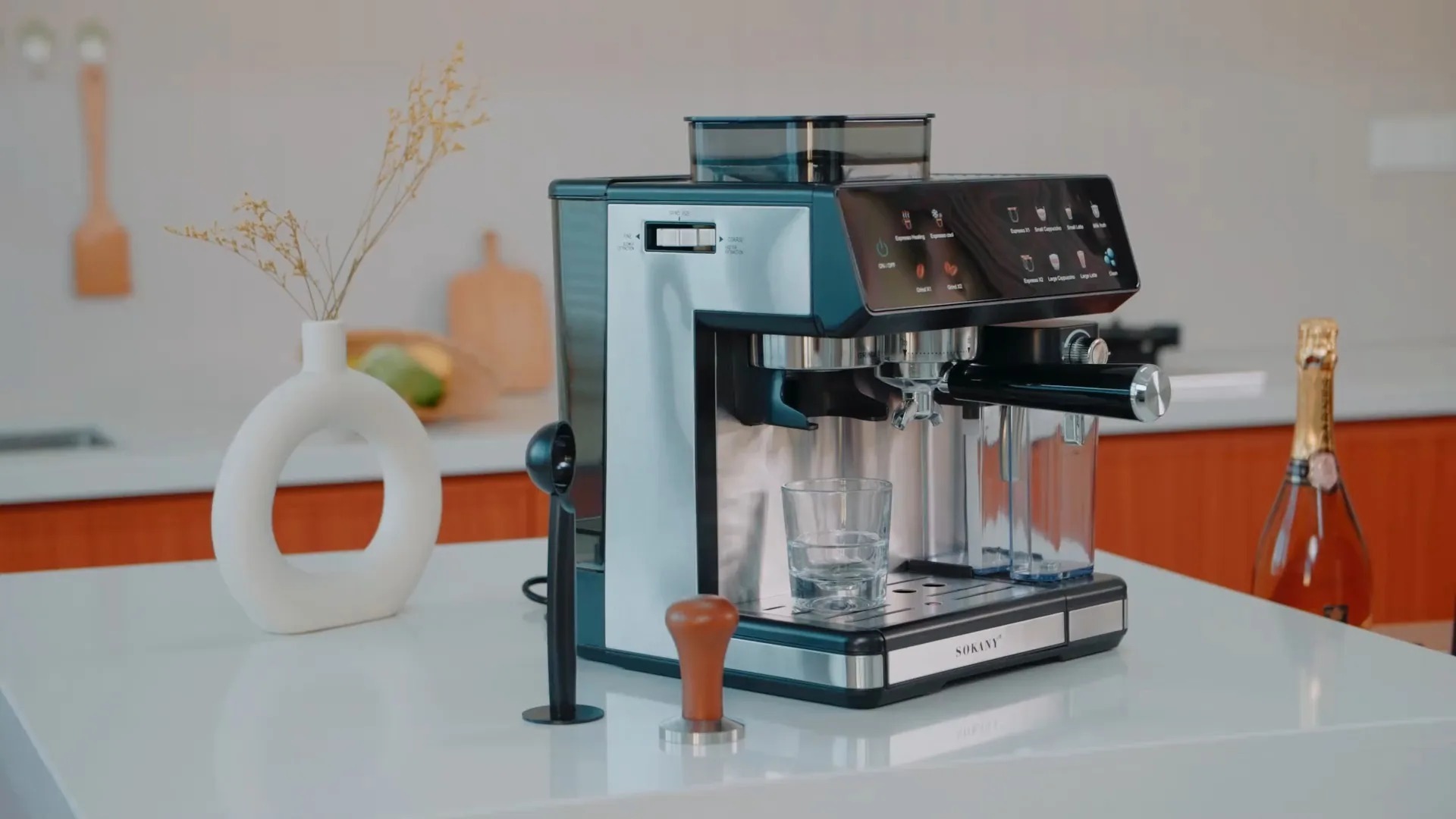 SOKANY コーヒーメーカー デジタルタイマー付き