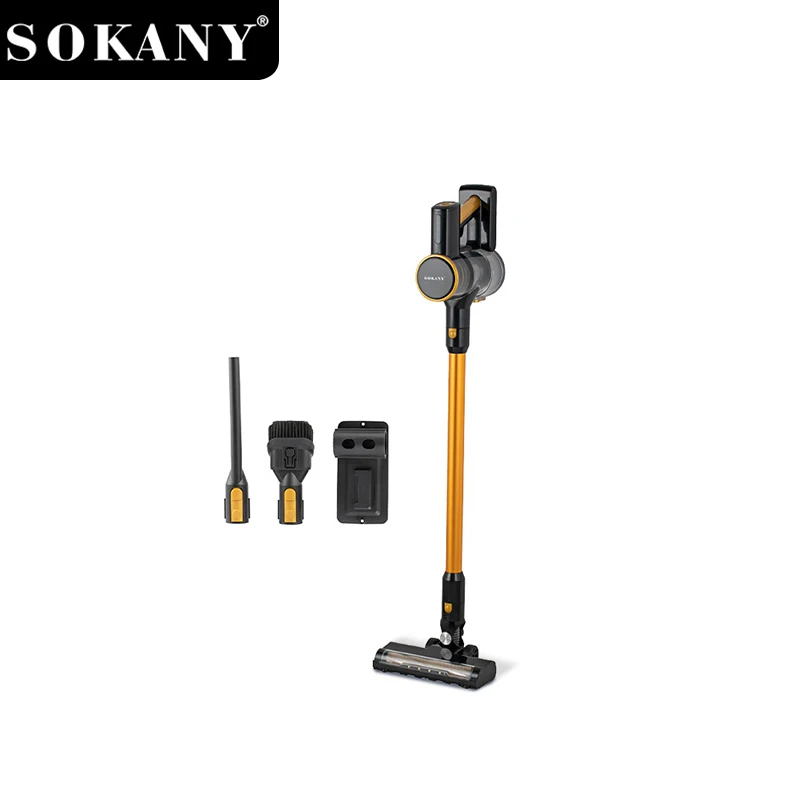 SOKANY SK-13026 Cordless Handheld Vacuum Cleaner with 2200mAh Battery and 21KPa Suction 1