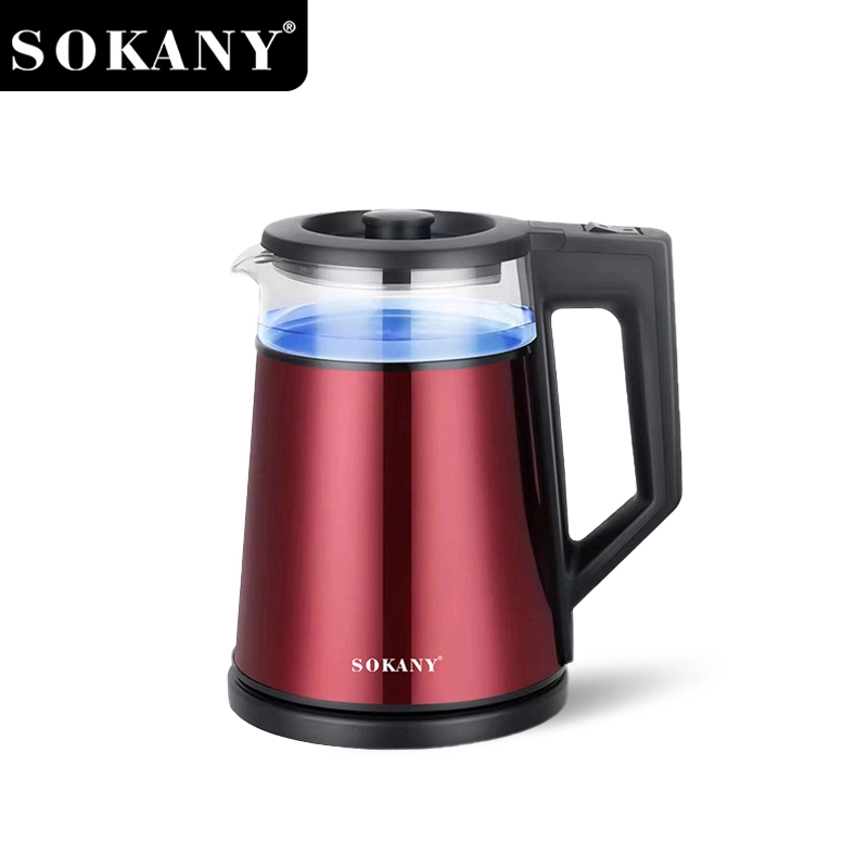 SOKANY Sk-SH-1076 1.7L Cerek Elektrik dengan Automatik, Penunjuk Aras Air 1