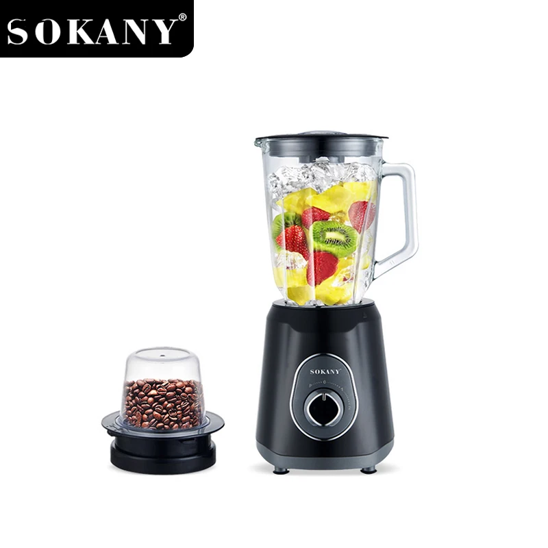 Sokany Sk-03045 1.5l Bulter-ҳунарманди қудрат бо пӯлоди зангногир ва муҳофизати аз ҳад зиёд 1