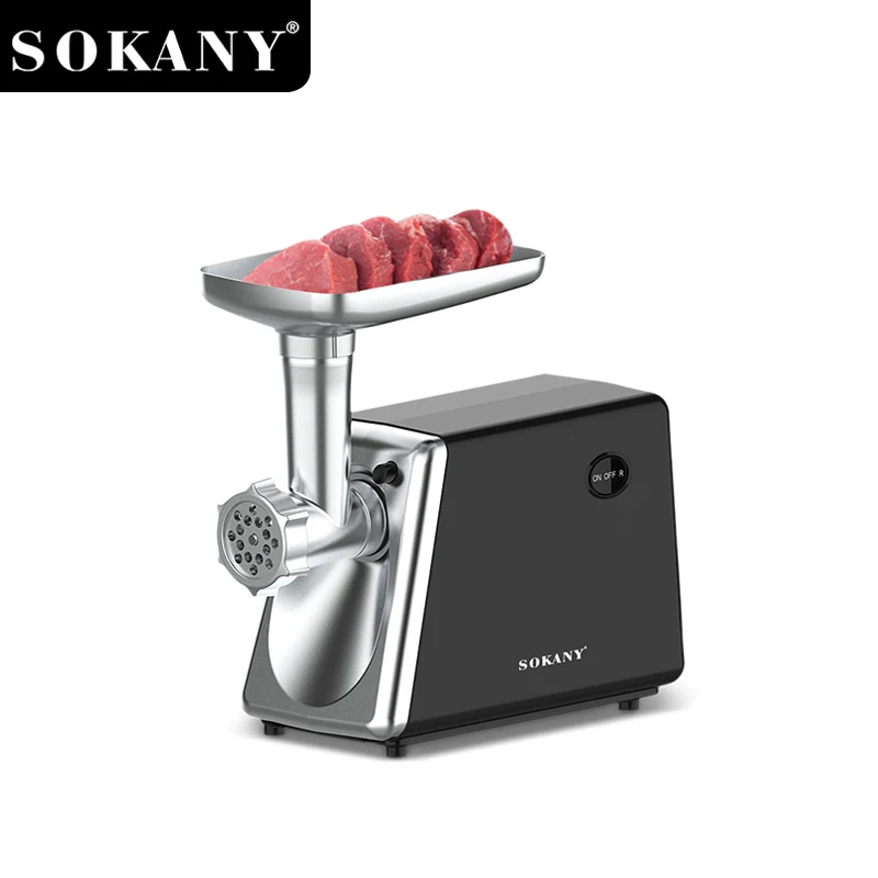 SOKANY SK-06017 Meat Grinder Overload Protection & Disassemblable Design 1