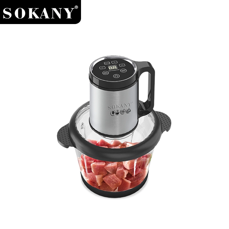 Sokany SK -06027 600W 3L მრავალფუნქციური ელექტრო Wonder Chopper ბლენდერი მარტივი - სუფთა და მაღაზიის ფუნქცია 1