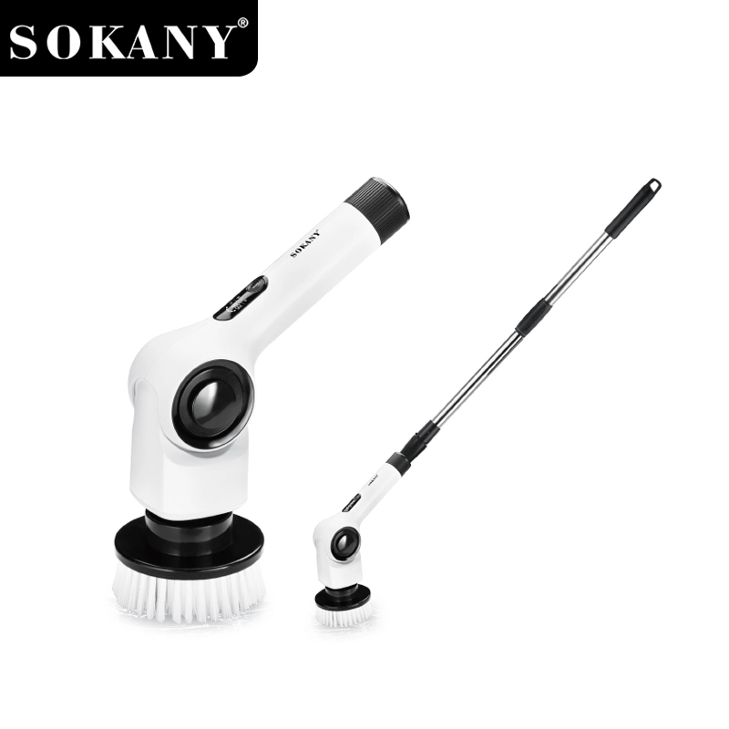 Sokany SK-13058 8-in-1 berus bersih elektrik dengan bateri 2000mAh dan putaran 3 kelajuan 1