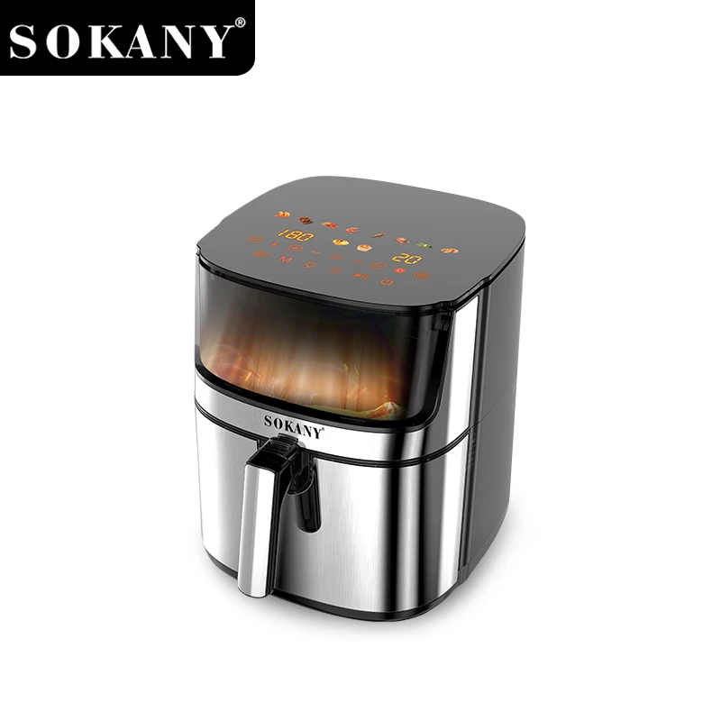 SOKANY  SK-10045 2000W Air Fryer with 60-Min Timer and Overheat Protection 1