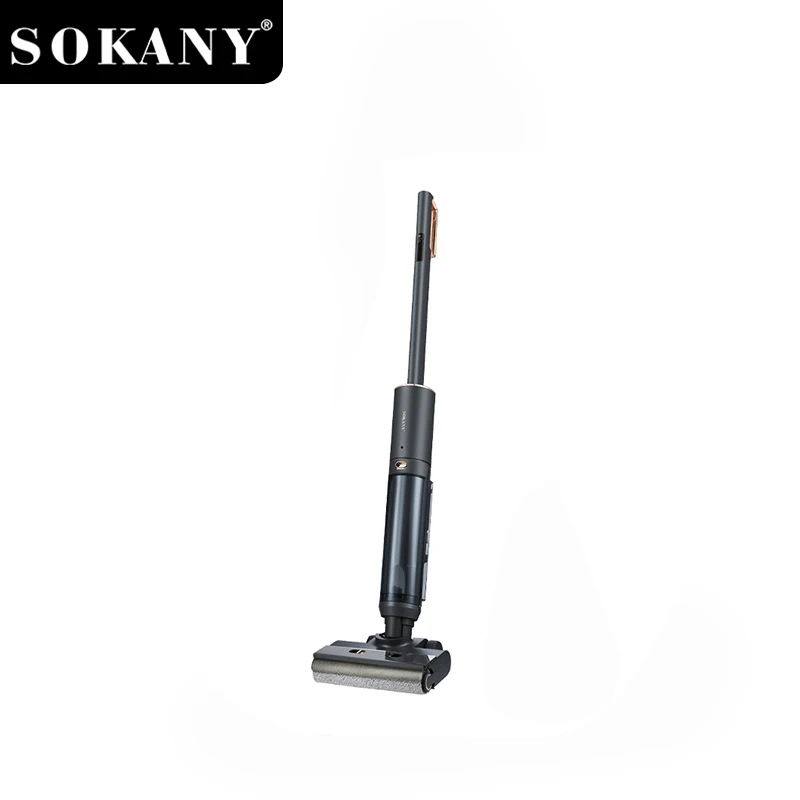 Lavadora de pisos SOKANY SK-13064 de 300 W com bateria de íons de lítio de 3000 mAh e dois níveis de velocidade 1