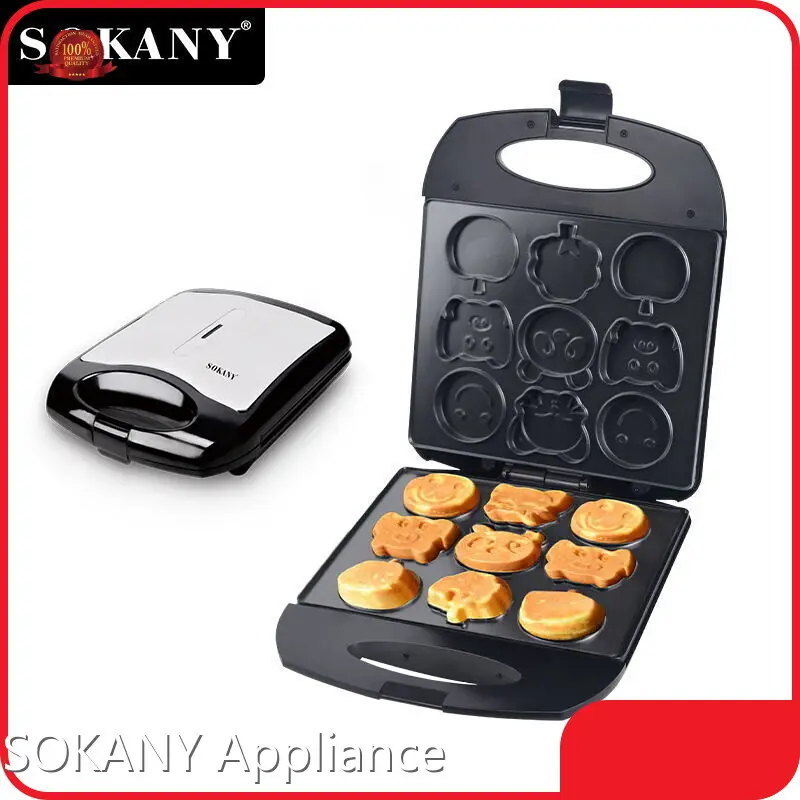 ავტომატური ბლინების საცხობი მანქანა იყიდება, სითბოს მდგრადი პლასტმასის კორპუსით უსაფრთხო მუშაობისთვის, ბლინების საცხობი მანქანის საბითუმო ფასით - SOKANY 1