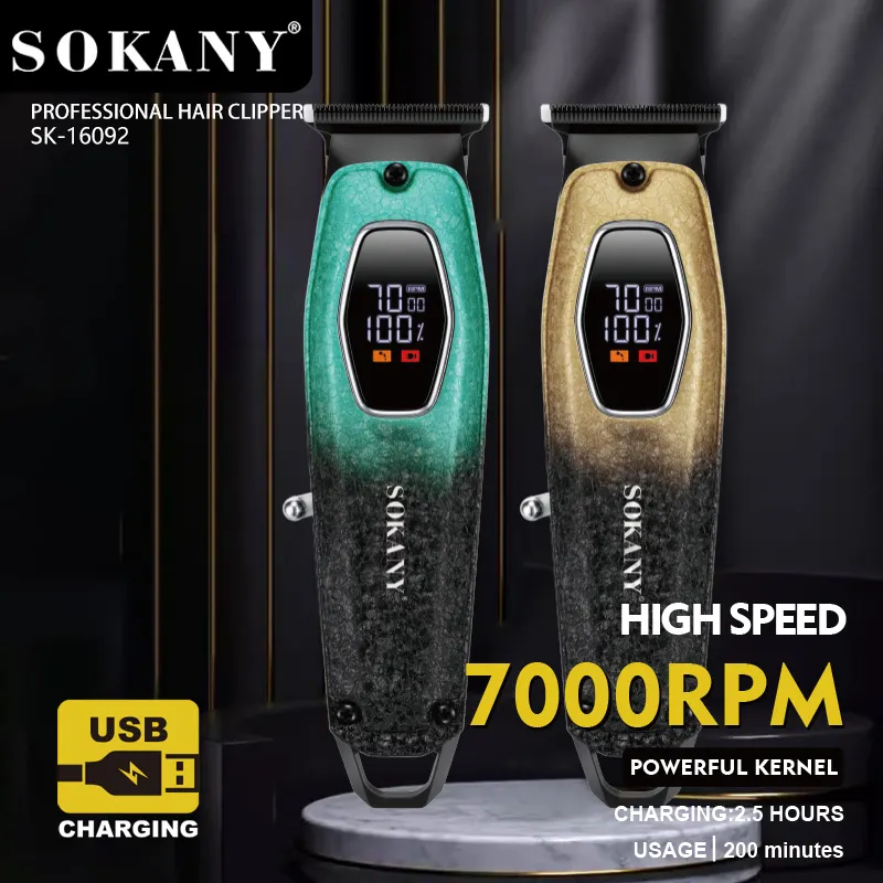 Custom Hair Clipper by SOKANY 2