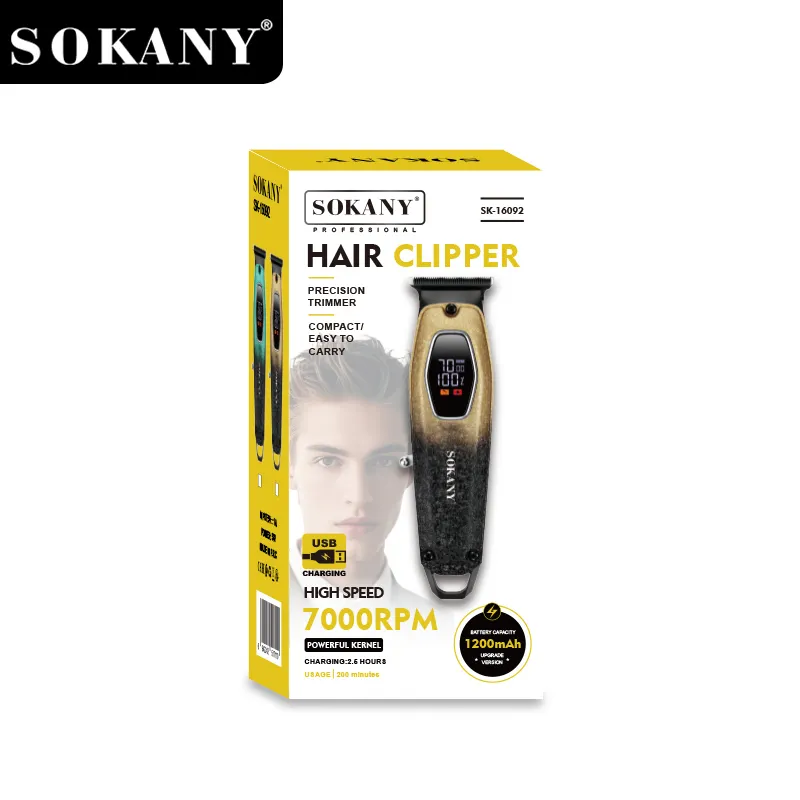 Custom Hair Clipper by SOKANY 6