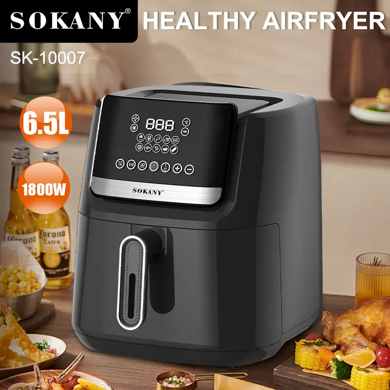 SOKANY White Air Fryer Overheating Protection White Air Fryer Wholesaler 2