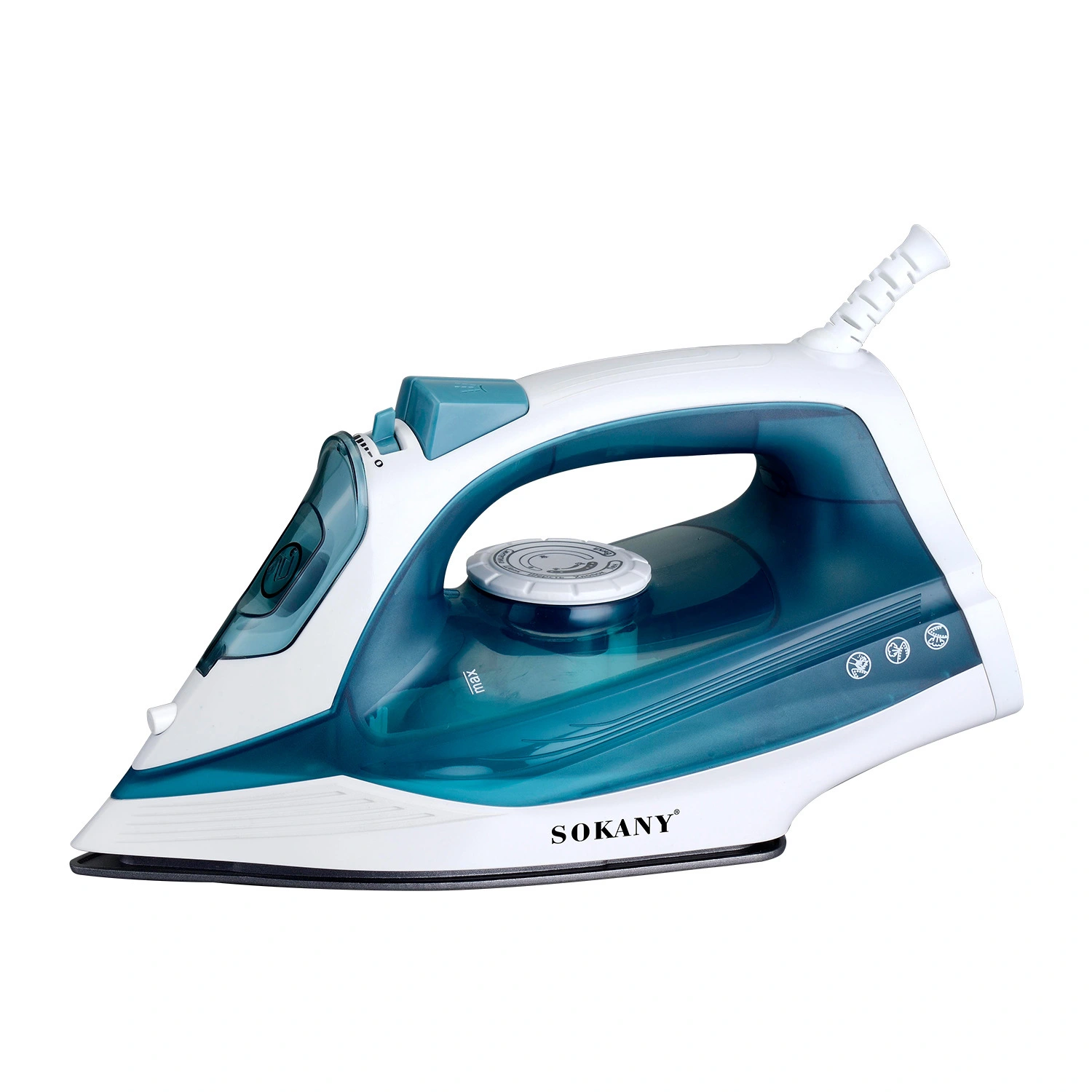 SOKANY SK-11023 бу үтік, табаны керамикалық және 260 мл су ыдысы 1