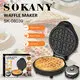 SOKANY Wholesale Waffle Maker Non-stick Coatingwholesaler 3
