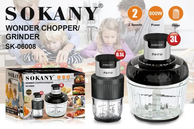 Sokany Blender Machine Fabricantes compactos e leves para fácil armazenamento 3