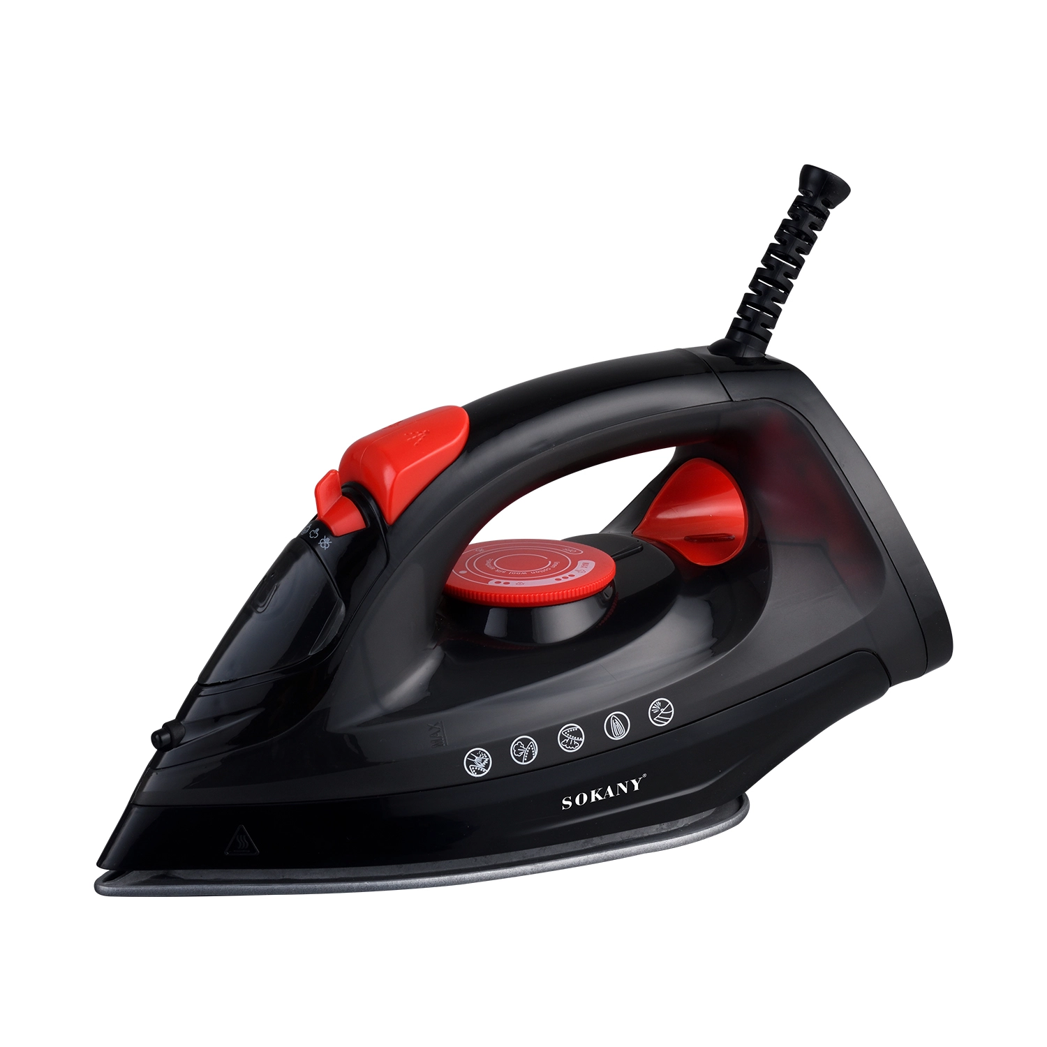 SOKANY SK-11022 бу үтік, табаны керамикалық және 190 мл су ыдысы 1