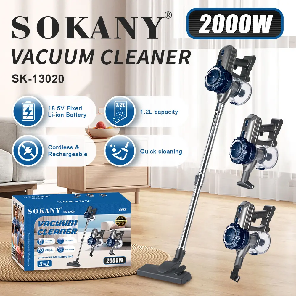Fabricant d&39;aspirateurs 220-240 V / 110 V par SOKANY 2