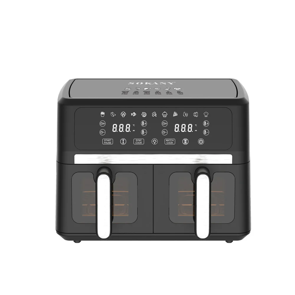 SOKANY SK-10055 Hava Fritöz 1500W Gücü və Tənzimlənən Temperaturlu 1