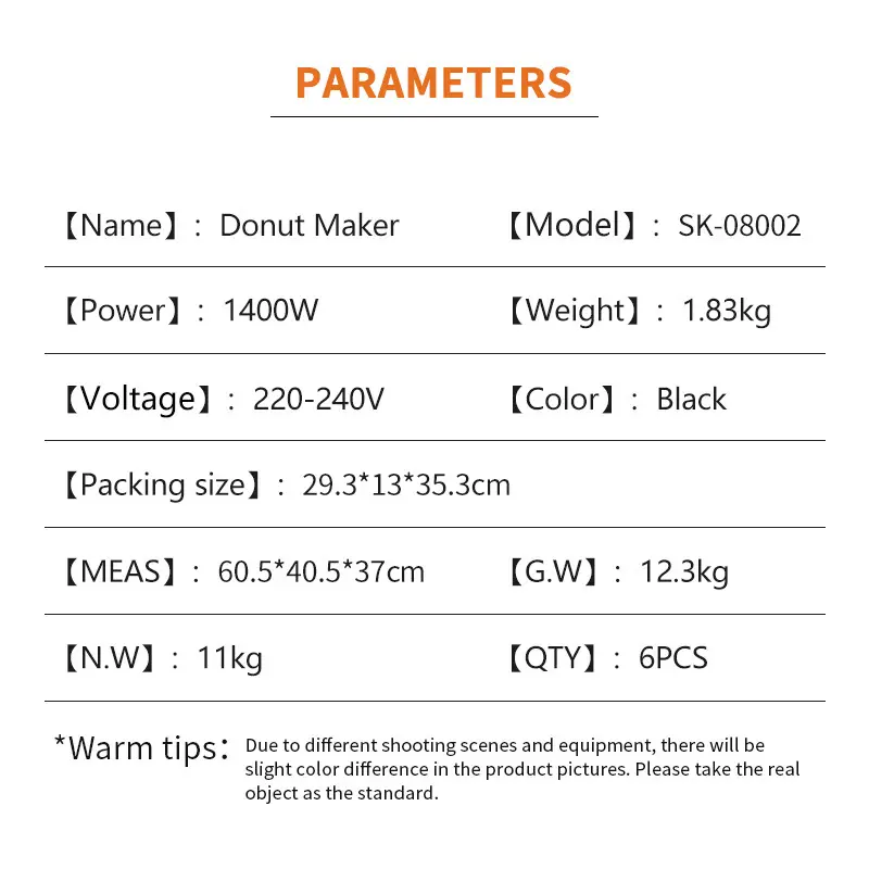 მინი დონატის აპარატი იყიდება საბითუმო მოვაჭრეში 5
