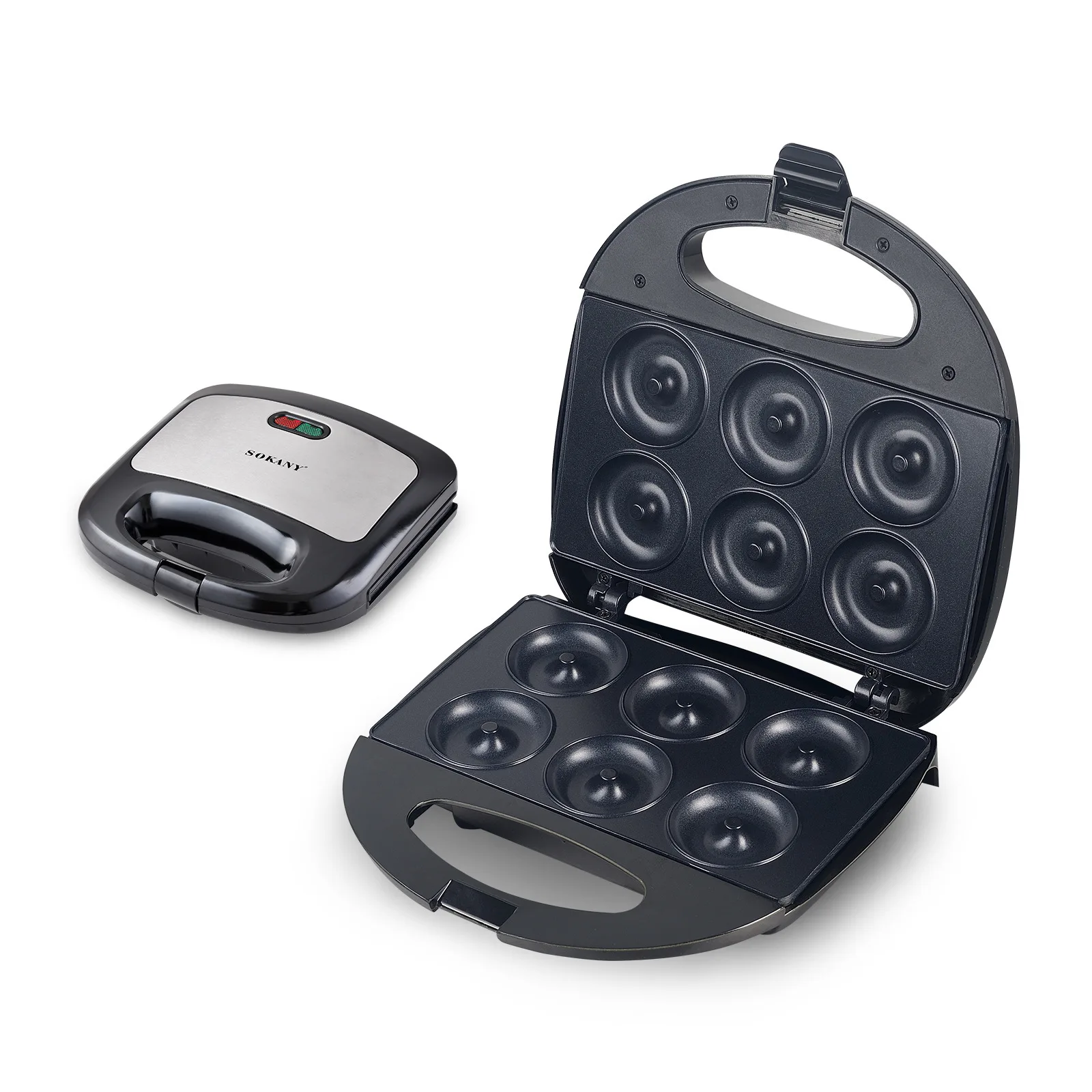 SOKANY SK-BBQ-856 İstiliyədavamlı Gövdəli Yığcam Yapışmayan Qril 1