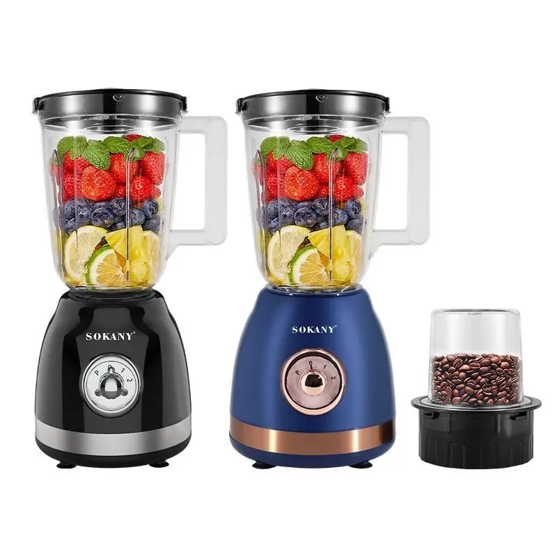 SOKANY SK-163 Mikser Blender, Qırılmayan Kavanoz və 1.5L Tutumlu 1