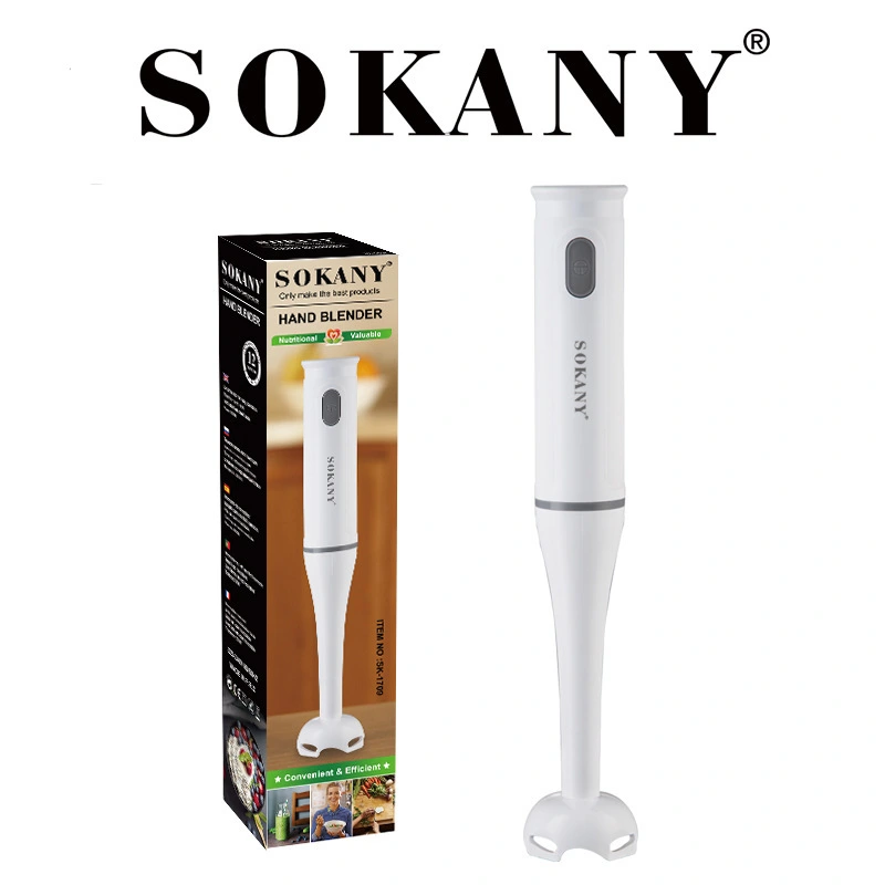 SOKANY SK-1709 ხელის ბლენდერი 2-ფენიანი უჟანგავი ფოლადის პირებით და 200 ვტ სიმძლავრით 1