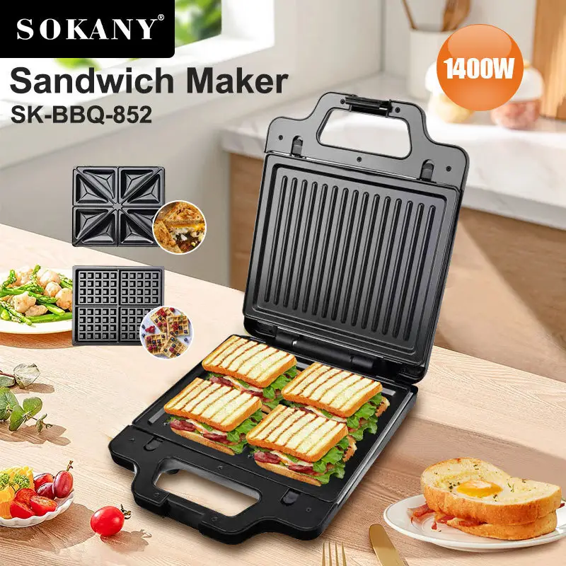 Sandwich Maker Company Empresa Cierre con clip para un cierre seguro 4
