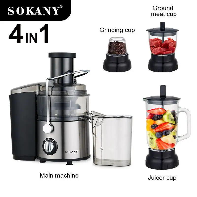 Sokany SK-4009 4-em-1 Multifuncionista multifuncional com motor de 800w e lâmina de aço inoxidável-1 4