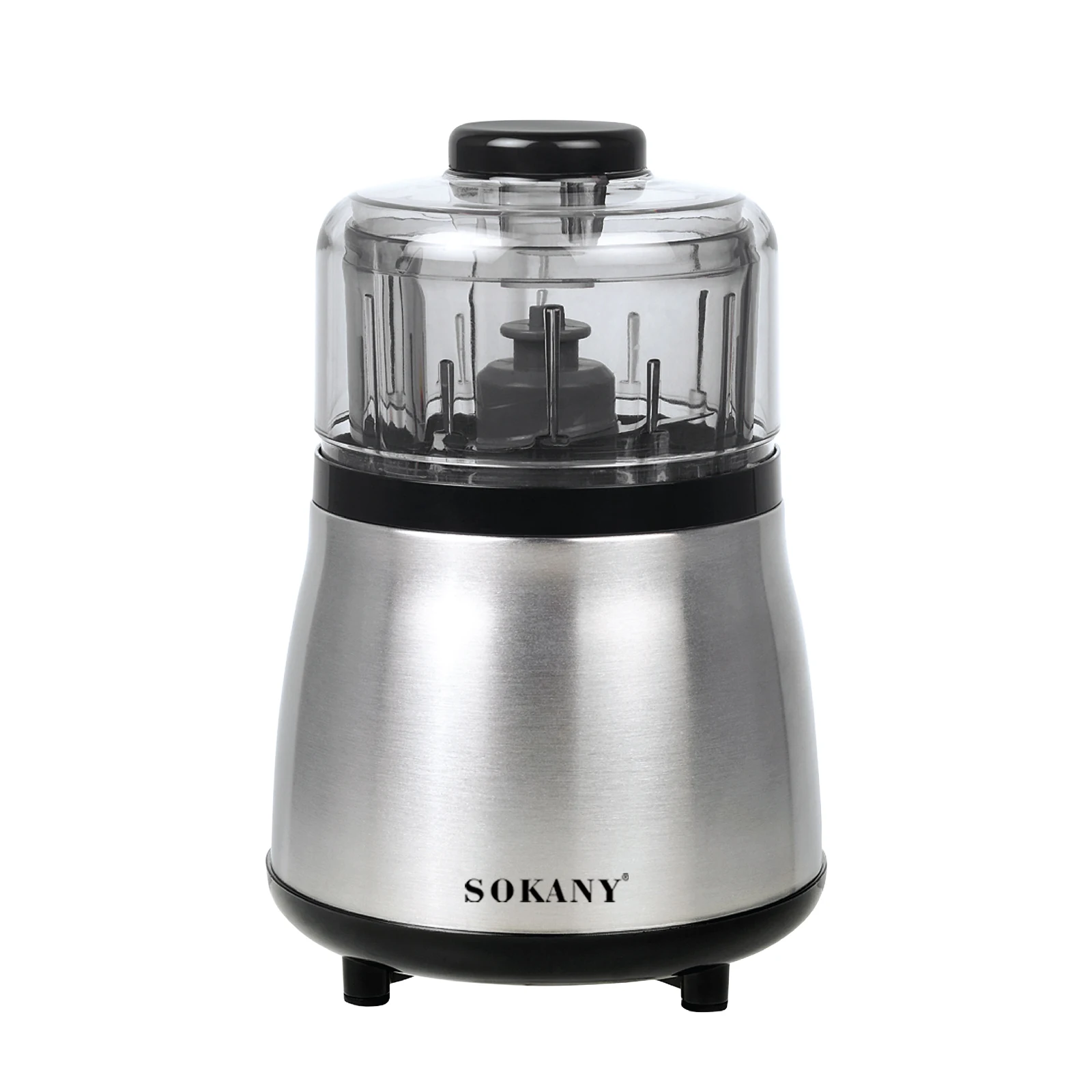 SOKANY SK-YM-7035 0.6L tutumu və paslanmayan polad bıçaqlı çoxfunksiyalı doğrayıcı 1