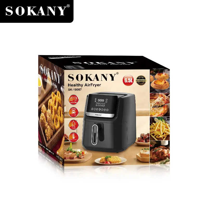 SOKANY White Air Fryer Overheating Protection White Air Fryer Wholesaler 6