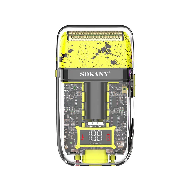 SOKANY SK-382 Multifunktionsrasierer mit 600-mAh-Lithiumbatterie und Edelstahlklinge 1