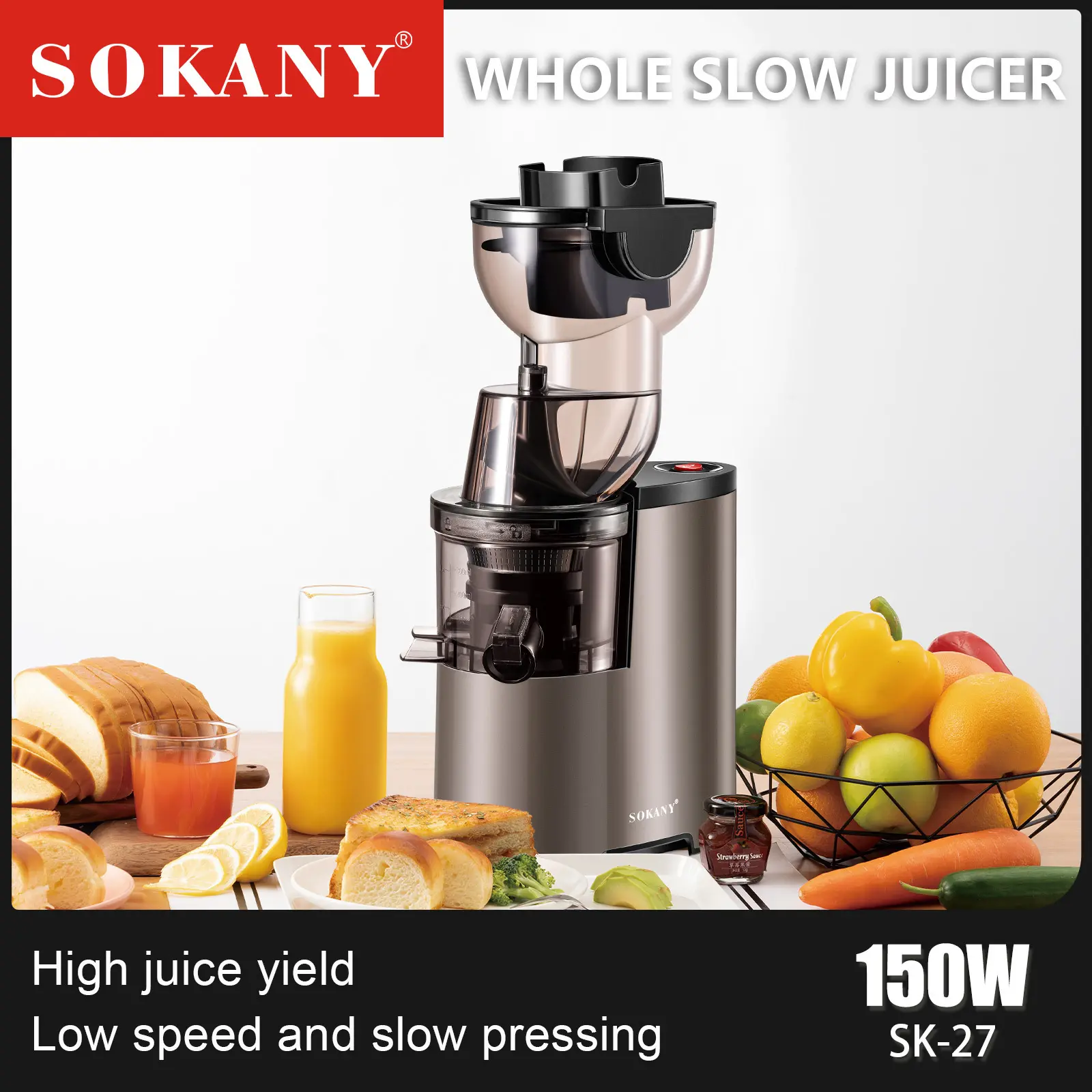 Лепшыя маркі для невялікіх кухонных прыбораў Ningbo Wholesale - Sokany 3